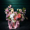 Pink Majesty — hand-crafted luxury flower arrangement | CHAROZY Floral Boutique, Brooklyn NY