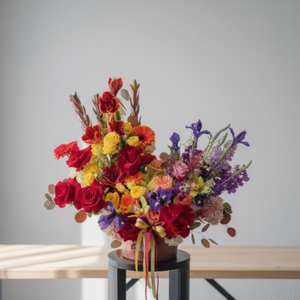 Aurora Flame | Colorful Luxury Bouquet | Charozy NYC