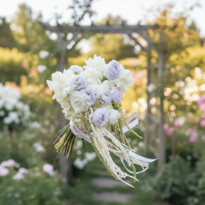 Pure Whisper – White Elegance Bridal Bouquet
