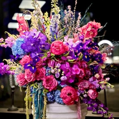 Royal Mirage – Luxury Floral Art Piece | Charozy NYC