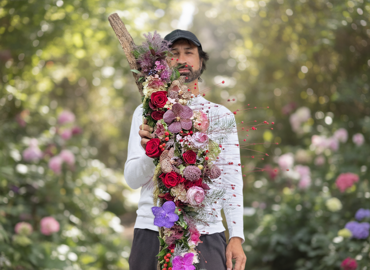 The Vertical Symphony Haute Art Floral Design | Charozy - Charozy by Gvarmiani